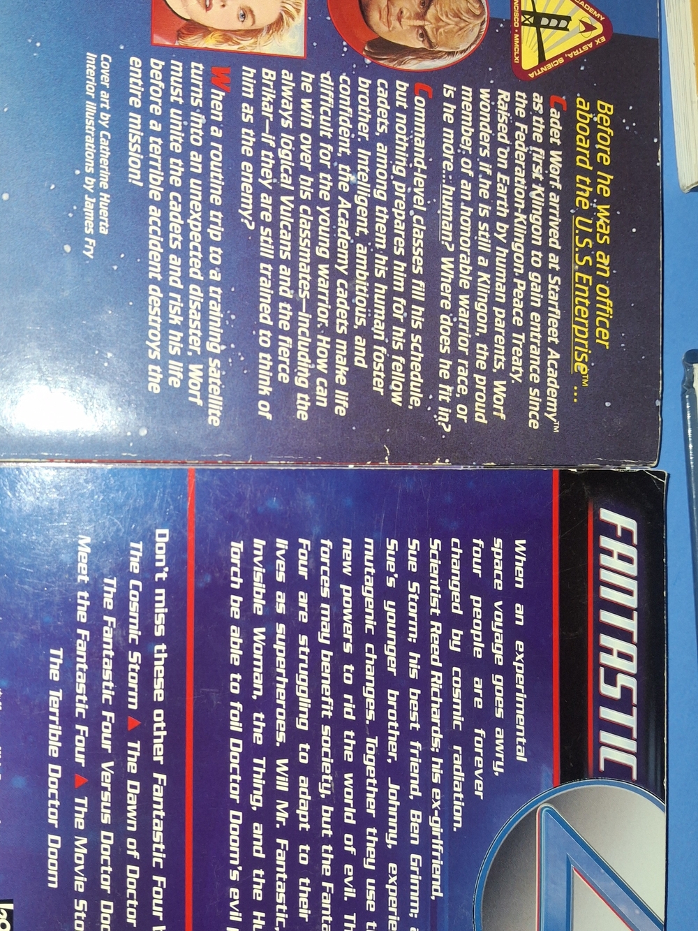 Fantastic Four Junior Novel - Star Trek And STARWARS vintage BOOKS - Picture 8 of 9
